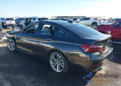 2017 BMW 430I Gran Coupe from USA, damaged, VIN WBA4F7C30HG788227